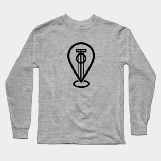 Music here Long Sleeve T-Shirt